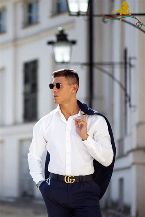 black gucci belt outfit ideas|Gucci swag outfit for men.